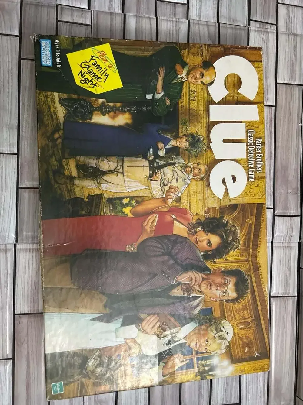 Vintage 1996 Clue Board Game “classic Detective Game” by Hasbro.